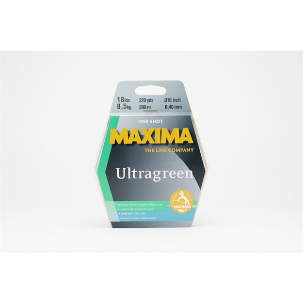 Picture of Maxima Ultragreen One Shot Spool 18Lb 220Yds