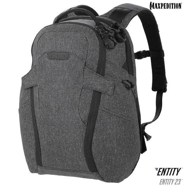 Picture of Maxpedition Entity 23 Ccw-Enabled Laptop Backpk 23L Charcoal