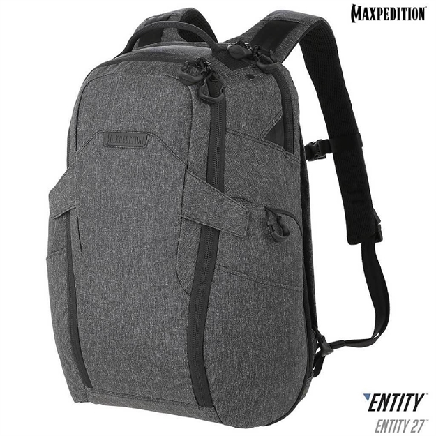 Picture of Maxpedition Entity 27 Ccw-Enabled Laptop Backpk 27L Charcoal