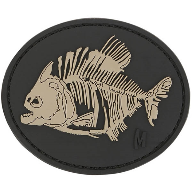Picture of Maxpedition Moral Patch Glow IN The Dark Piranha Bones