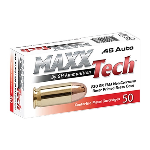 Picture of Maxxtech 45 Acp Handgun Ammo 430103958 -
