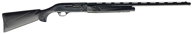 Picture of  Mccoy Mc172704 1727 Onyx 12 Gauge Semi-Auto 3.5" 4+1 (2.75") 28" Chrome Lined Vent Rib Barrel, Black, Synthetic Furniture, Fiber Optic Sight, Includes Ext. Chokes 850039520440