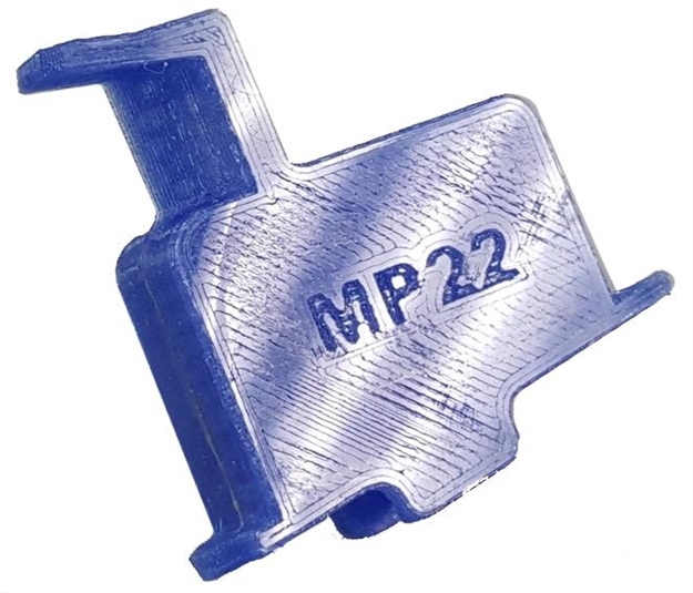 Picture of Mcfadden Machine #6 S&W M&P 22 Caliber Amber Finish