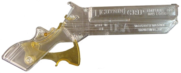 Picture of Mcfadden Machine Lightnin Grip Loader  22 Long Rifle Amber Finish