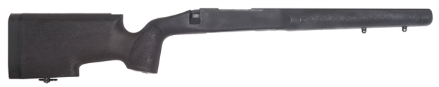 Picture of Mcmillan Fiberglass Stock 108Cfb+ Legend Deluxe Plus Remington 700 Bdl Black Carbon Fiber/Polymer Short Action