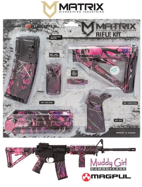 Picture of Mdi Magmil03-Mg Muddy Girl Magpul Moe Kit Poly Ar-15