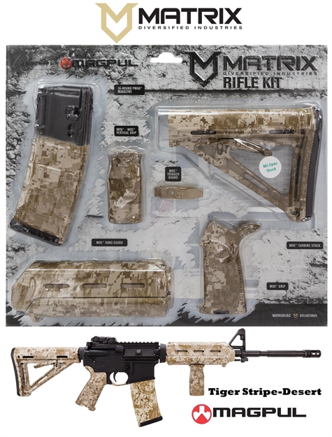 Picture of Mdi Magmil23-Dt Digital Desert Magpul Moe Kit Poly Ar-15