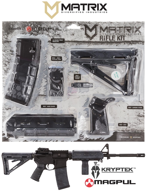 Picture of Mdi Magmil37-Ty Kryptek Typhon Magpul Moe Kit Poly Ar-15
