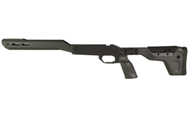 Picture of  Mdt Sporting Goods Inc 107835Bcf Hnt26 Chassis System Black Carbon Fiber Fits Howa 1500 Sa/ Weatherby Vanguard Compatible W/ Aics Mags Short Action Arca 682157403936