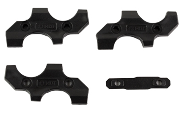 Picture of  Mdt Sporting Goods Inc 105248-Blk M-Lok Spare Round Holder Black Polymer 682157403004