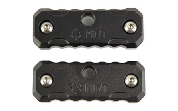 Picture of  Mdt Sporting Goods Inc 107320Blk Forend Weight  M-Lok Mount, 0.35 Lbs Each (2 Pack), QD Sling Mount, Black Steel