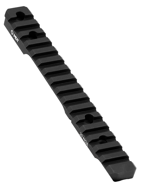 Picture of  Mdt Sporting Goods Inc 102187Blk Picatinny Scope Rail  Black Anodized Aluminum 11" Long, Fits Remington 700 Sa, 20 Moa 723905909758