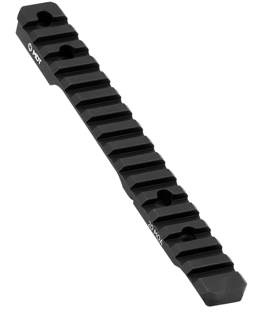 Picture of  Mdt Sporting Goods Inc 104505-BLK 20 MOA Picatinny Scope Base  Tikka T1X Black Anodized