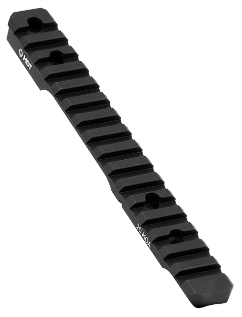 Picture of  Mdt Sporting Goods Inc 104505Blk Picatinny Scope Rail  Black Anodized 11" Long Fits Tikka T1x Rimfire Action, 20 Moa