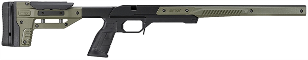 Picture of  Mdt Sporting Goods Inc 104751-Odg Oryx Sportsman OD Green Aluminum CZ 457/ Short Action 32.25" 682157394685