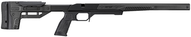 Picture of  Mdt Sporting Goods Inc 106018-Blk Oryx Sportsman Black Aluminum Remington 700/ Short Action 32.25" 682157396443