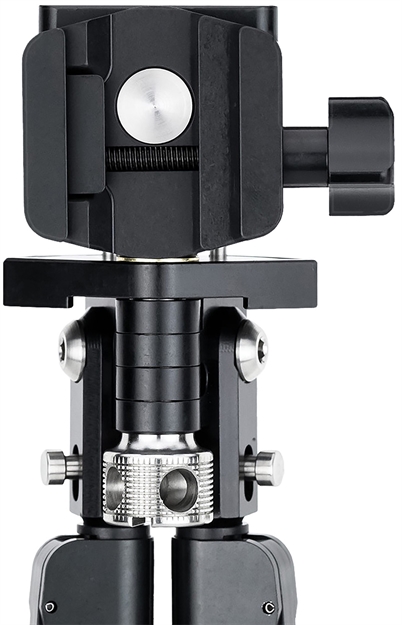 Picture of  Mdt Sporting Goods Inc 106292-BLK CKYE-POD Single Pull Standard Gen 2 Black Aluminum, 5.0"-15.5", 360 Degrees Pan, Spiked Feet, Integrated Barricade Stop, Fits ARCA/Picatinny/RRS Dovetail Rails