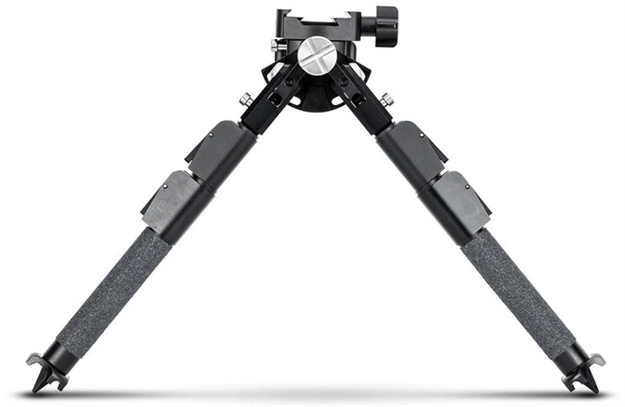 Picture of  Mdt Sporting Goods Inc 106293Blk Ckye-Pod Gen 2 Double Pull, Black Aluminum, 9"-18.50", 360 Degrees Pan, Spiked Feet, Integrated Barricade Stop, Fits Arca/Picatinny/Rrs Dovetail Rails
