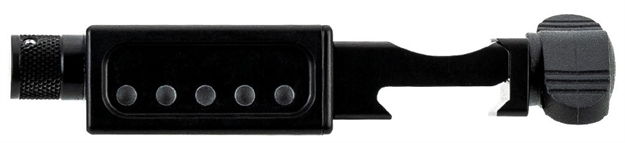 Picture of  Mdt Sporting Goods Inc 107202Blk Lra Send IT Electronic Level  Picatinny Rail Attachment, Black Aluminum, 5 Color Leds, Adj. Brightness, Weather Resistant 682157410323