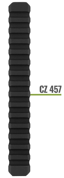 Picture of  Mdt Sporting Goods Inc 104488Blk Picatinny Scope Rail  Black Anodized Aluminum 11" Long, Fits CZ 457, 20 Moa 682157399741