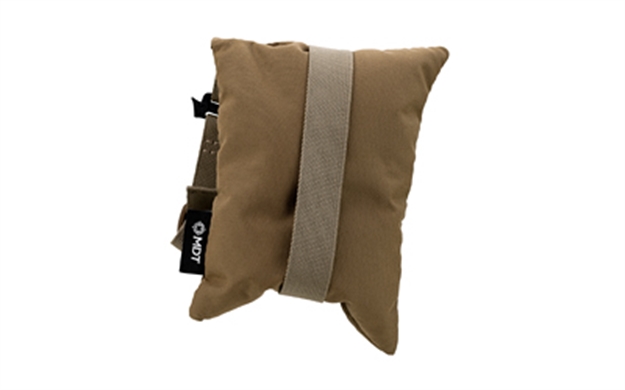 Picture of  Mdt Sporting Goods Inc 108049-Coy Traveller Shooting Bag Coyote Brown Nylon Webbing Straps 500D Cordura Fabric House Fill 1Lb