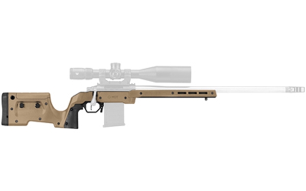 Picture of Mdt Sporting Goods Inc 104692Fde Xrs Chassis Fde Aluminum Core With Polymer Panels, Adj. Cheekrest, M-Lok Forend, Interchangeable Grips, Aics Mag Compatible, Fits Short Action Savage 104692-FDE 682157399635