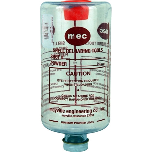 Picture of  Mec Outdoors 301L13x Replacement Bottle Size Small Clear Hard Plastic
