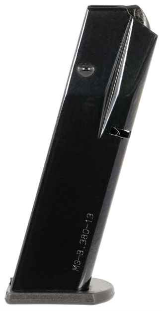 Picture of  Mec-Gar Mgpb8413b Beretta 13Rd 380 Acp, Fits Beretta 84 Cheetah Blued Carbon Steel