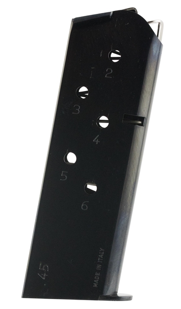 Picture of  Mec-Gar Mgco4506b 1911 Officer 6Rd 45 Acp, Blued Carbon Steel