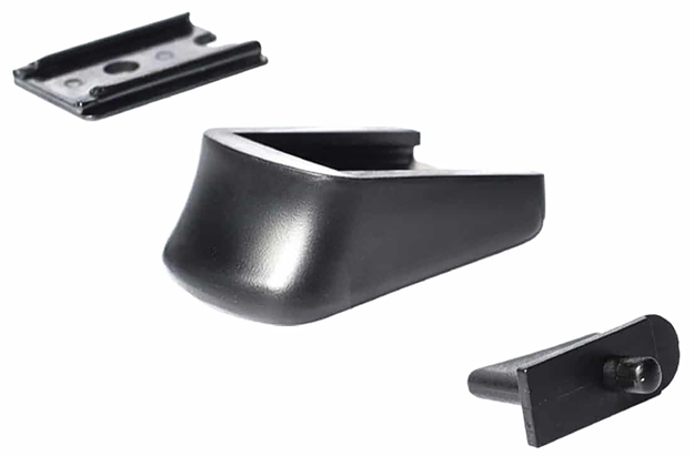 Picture of Mec-Gar F42090set Finger Rest Set  Made OF Polymer & Steel With Blued Finish For Walther Pp, Ppk & Ppk/S Magazines F42090-SET