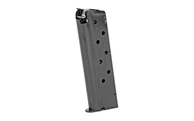 Picture of  Mec-Gar Mgcgov40b Standard  8Rd 40 S&W Fits 1911 Government Blued Carbon Steel