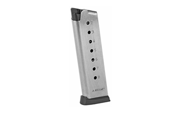 Picture of  Mec-Gar Mgcg4508spf Standard  Stainless Detachable 8Rd 45 Acp For 1911 Government 765595103955