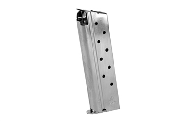 Picture of Mec-Gar Mgcggov10n 1911 Government 8Rd 10Mm Auto, Fits 1911 Government Nickel Carbon Steel MGCGOV10N