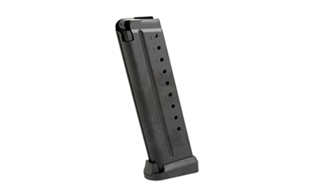 Picture of  Mec-Gar Mgcgov910afc Standard  10Rd 9Mm Luger Fits 1911 Government Blued W/Anti-Friction Coating Carbon Steel