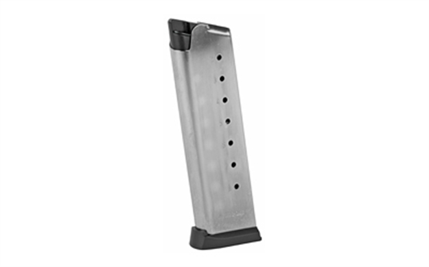 Picture of  Mec-Gar Mgcg4508npf Standard  8Rd 45 Acp Fits 1911 Government Nickel Stainless Steel 765595103900