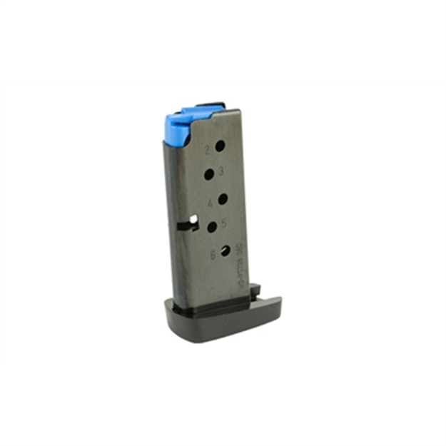 Picture of  Mec-Gar Mgpt7386b Standard  6Rd 380 Acp Fits Taurus Pt738 Tcp Blued Carbon Steel 765595516908