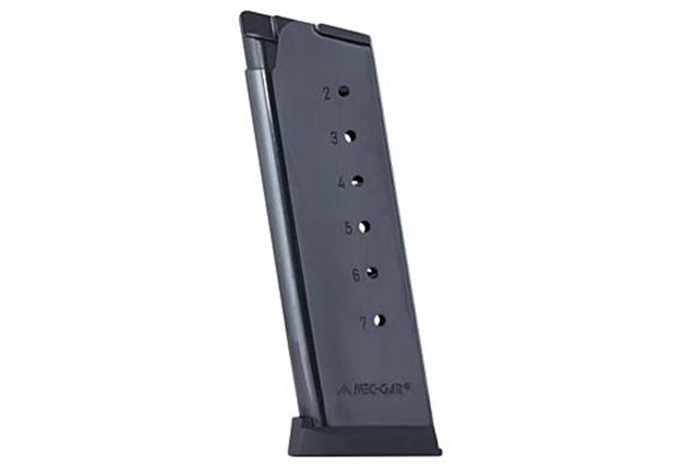 Picture of  Mec-Gar Mgco4507bpf 1911 Officer 7Rd 45 Acp, Blued Carbon Steel 765595103825