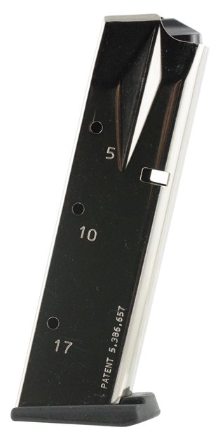 Picture of  Mec-Gar Mgsw5917n S&W  Nickel 17Rd 9Mm Luger For S&W 5900 Series/910/915/659 765595440494