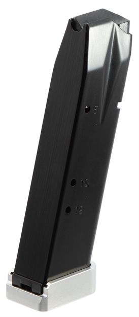 Picture of Mec-Gar Mg9226x54014afc Sig P226 14Rd Extended 40 S&W, Fits Sig P226 X5 Blued W/Anti-Friction Coating Carbon Steel MGP226X54014AFC