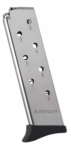 Picture of  Mec-Gar Mgbt3808n Standard  8Rd Detachable W/Finger Rest 380 Acp Fits Bersa Thunder Nickel Carbon Steel