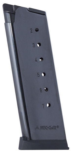 Picture of  Mec-Gar Mgco4507bpf Standard  Blued Detachable 7Rd 45 Acp For 1911 Officer 765595103825
