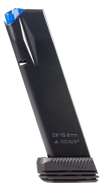 Picture of  Mec-Gar Mgcz7519m CZ  19Rd Extended 9Mm Luger Fits Cz75b/Cz Shadow 2/Cz 75 Sp-01/Cz Shadow/Cz 85B Blued W/Anti-Friction Coating Carbon Steel