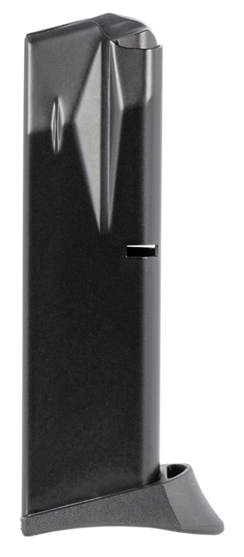 Picture of  Mec-Gar Mgpbc15afc Standard  15Rd Detachable W/Finger Rest 9Mm Luger Fits Beretta 92 Compact Blued W/Anti-Friction Coating Carbon Steel