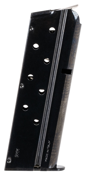 Picture of  Mec-Gar Mgcgov9lcb Standard  Blued Detachable 8Rd 9Mm Luger For 1911 Officer