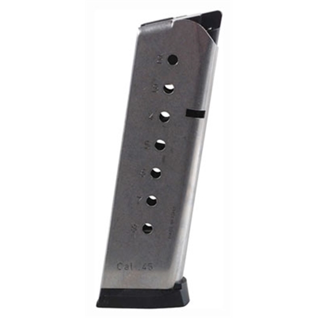 Picture of  Mec-Gar Mgcg4508spf 1911 Government 8Rd 45 Acp, Stainless Steel