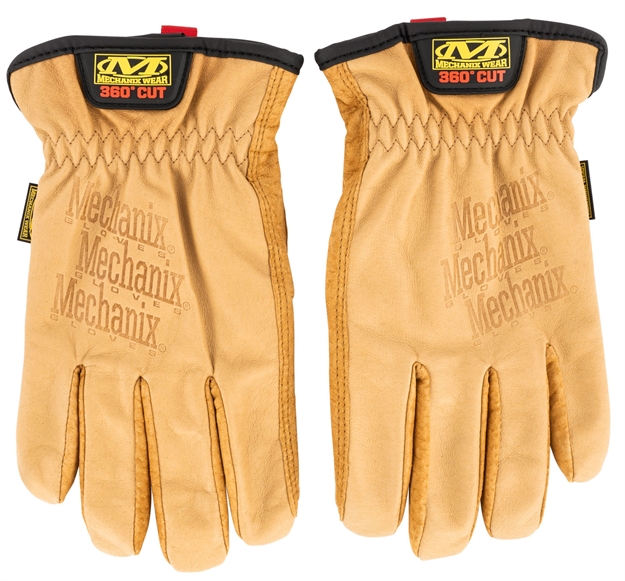 Picture of Mechanix Wear Ld-C75-010 Durahide Driver F9-360 Large Tan Durahide Leather