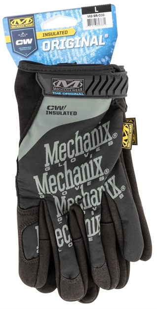 Picture of Mechanix Wear Mg-95-010 Original Insulated Black/Gray Synthetic Leather Large