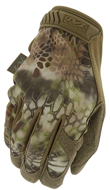 Picture of  Mechanix Wear Mg732008 Original  Kryptek Highlander/Tan Synthetic Leather Small Velcro Closure