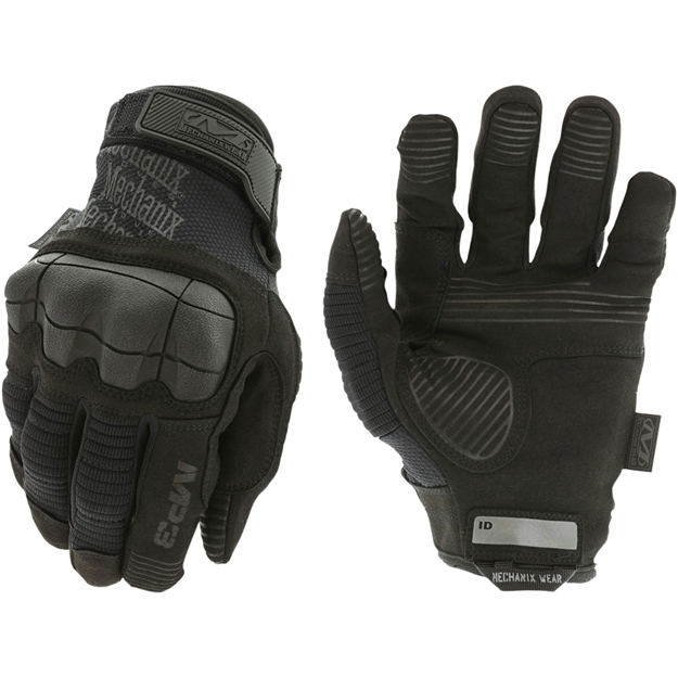 Picture of Mechanix Wear Mp355008 M-Pact 3  Black Synthetic Leather Small Velcro Closure MP3-55-008 781513621738