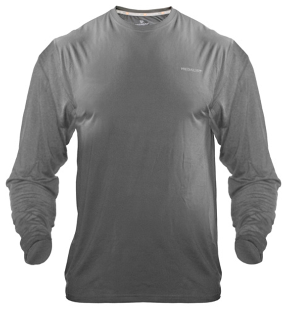 Picture of Medalist Performance Crew LS Tactical Shield Charcoal Large